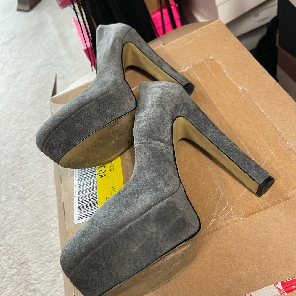 Suede high Heels